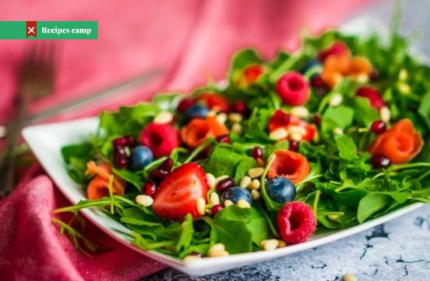 Recipe  Arugula Salad with Berry Dressing
