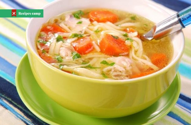 Recipe  Easy chicken noodle soup