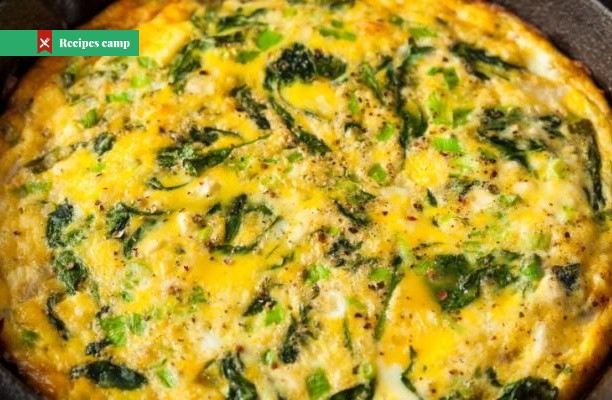 Recipe  Frittata with Mascarpone, Spinach & Parmesan
