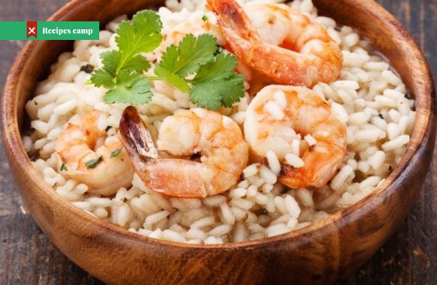 Recipe  Parmesan Risotto With Roasted Shrimp