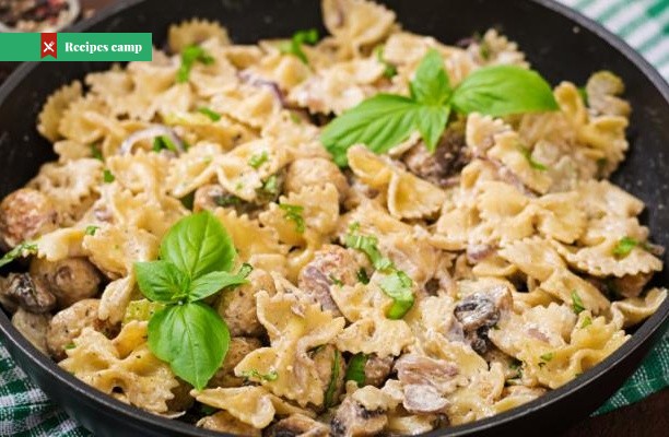 Recipe  Pasta with Mushroom Sauce