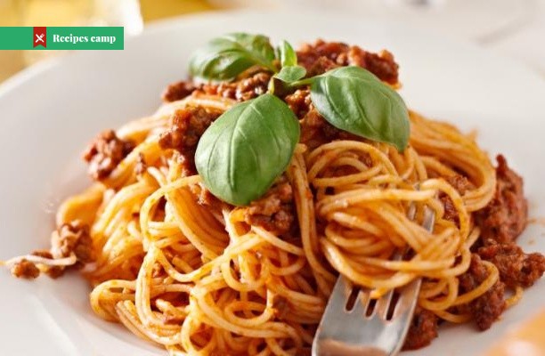 Recipe  Spaghetti Bolognese