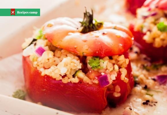 Recipe  Tomatoes stuffed with couscous