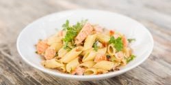 Penne with Salmon