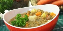 Spicy Root & Lentil Casserole