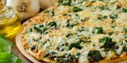 Spinach and Artichoke Dip Pizza