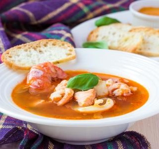 Bouillabaisse fish soup