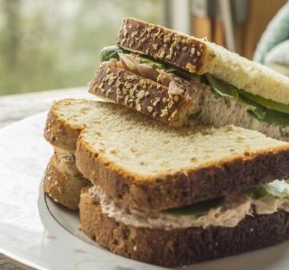 Tuna salad sandwiches