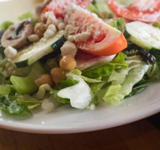 Vegan Caesar Salad with Chickpeas