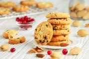 Christmas cranberry cookies