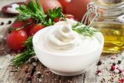 Cooked homemade mayonnaise 