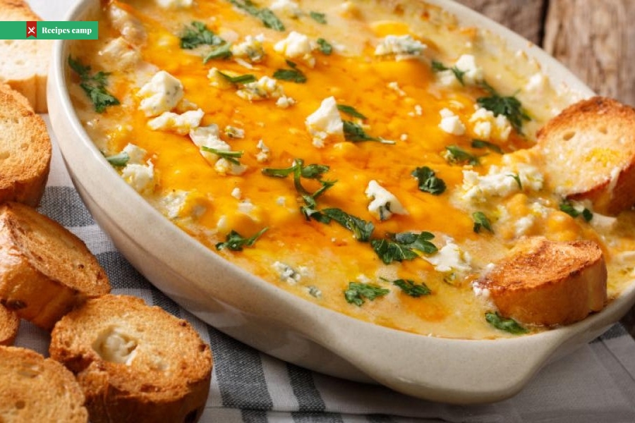 Baked White Cheddar and Leek Dip