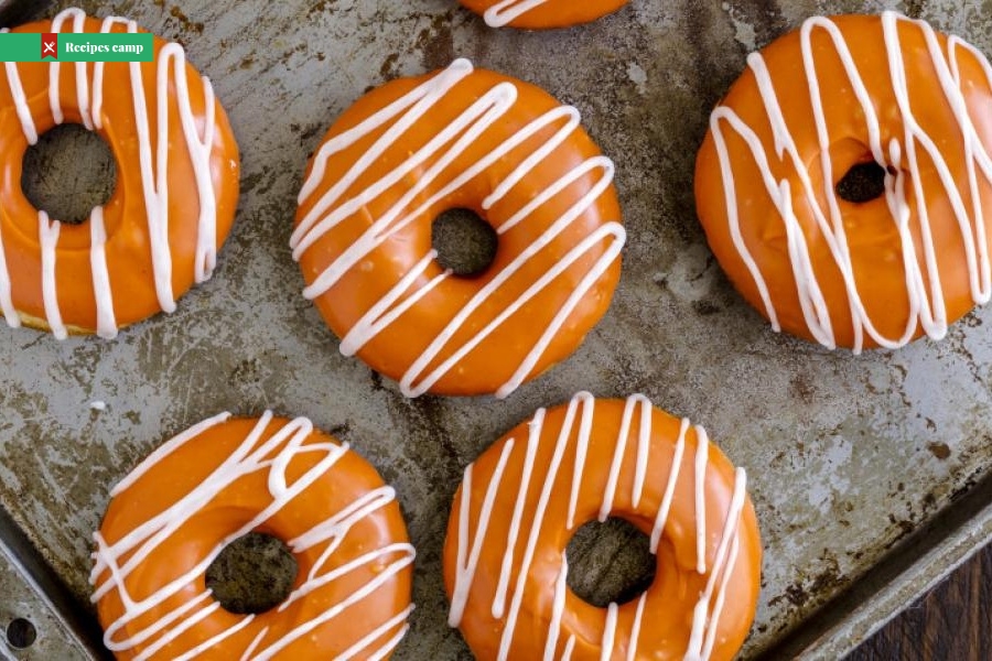 Buttermilk Peach Glazed Donuts