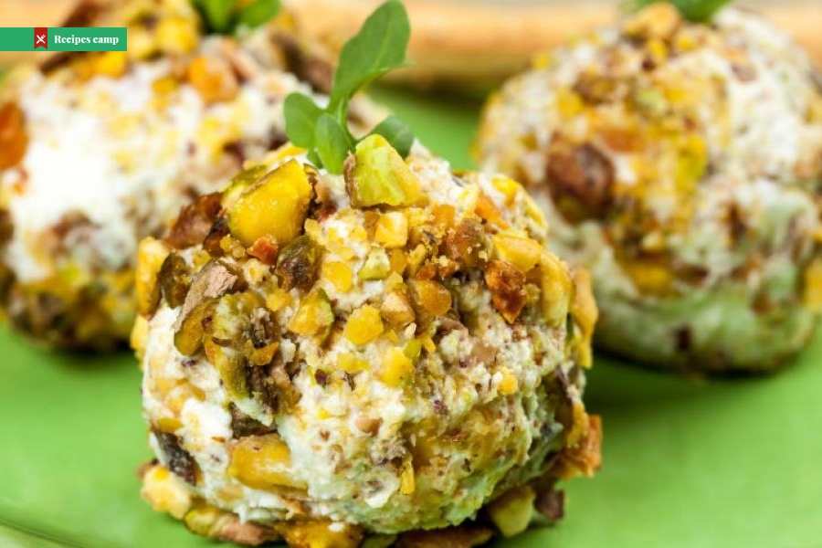 Date, Walnut and Blue Cheese Ball