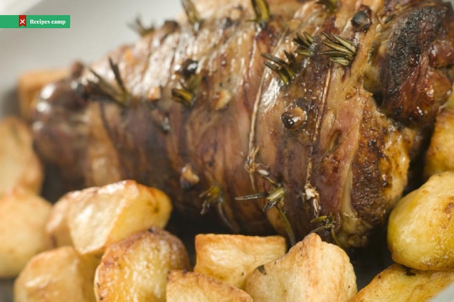 Greek roast lamb