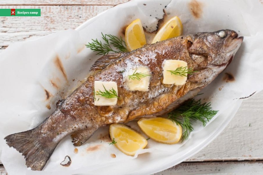 Grilled Trout with Dill and Lemon