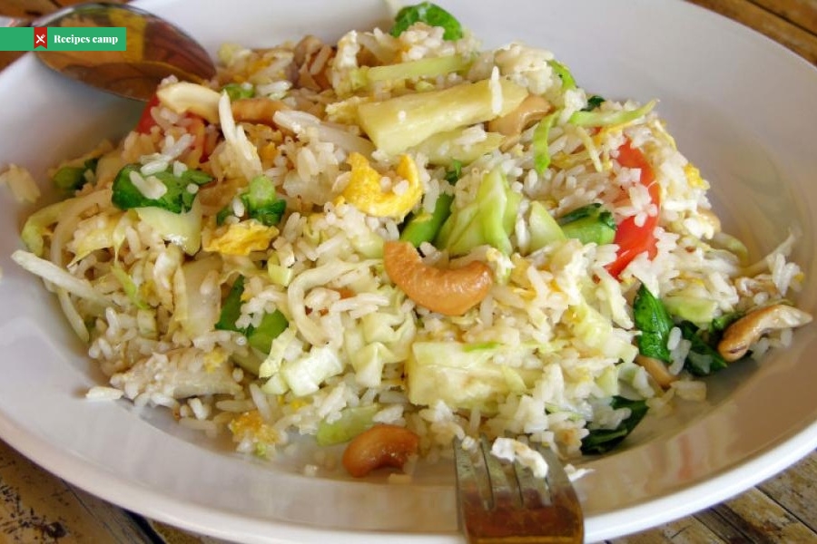 Oven-baked Thai chicken rice