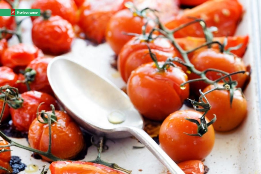 Roasted Cherry Tomatoes with Anchovies