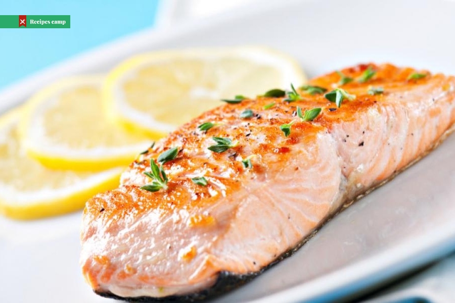 Roasted Salmon with Lemon Butter