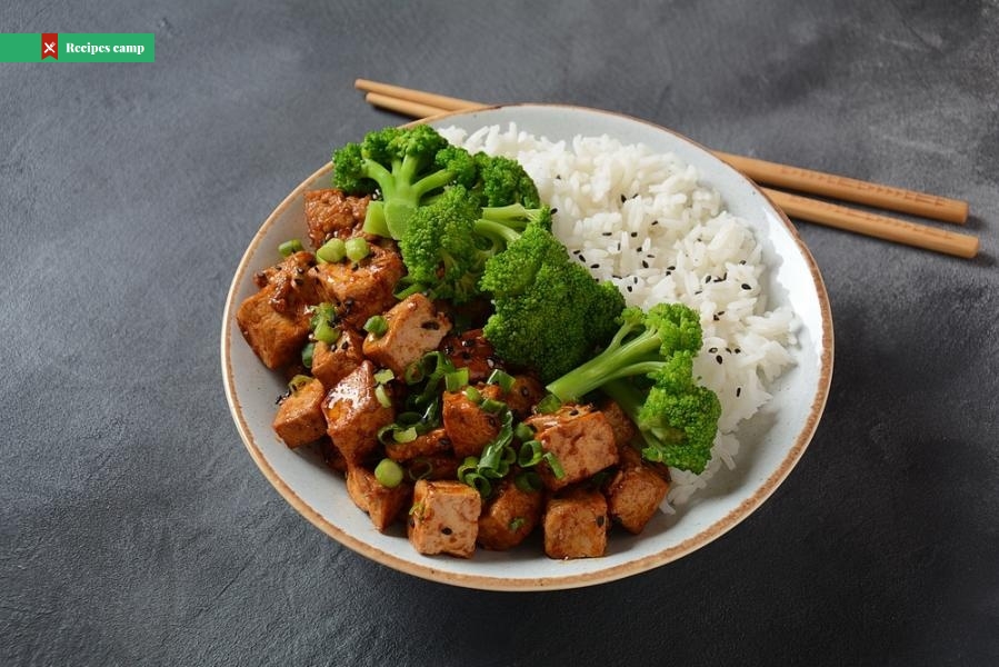 Teriyaki Tofu and Broccoli
